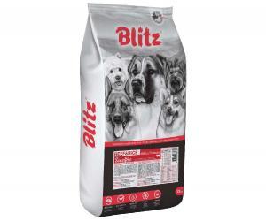 Blitz Sensitive Beef&Rice Adult Dog All Breeds Сухой корм для собак Говядина/Рис
