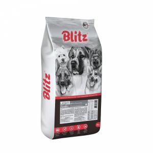 Blitz Sensitive Light Adult Dog All Breeds Сухой корм для собак с избыточным весом Индейка