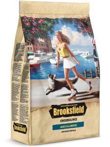 Brooksfield сухой корм для собак всех пород, курица и рис