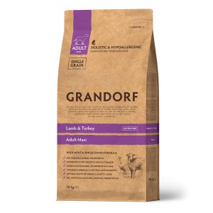 Grandorf Adult Maxi Lamb&Turkey Сухой корм для собак крупных пород Ягненок и Индейка