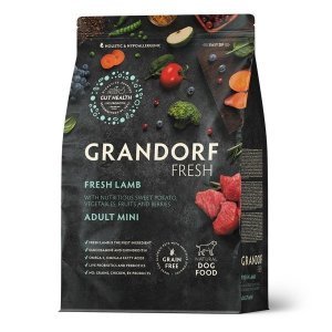 Grandorf Fresh Dog Adult Mini Lamb&Sweet Potato сухой корм c живыми пробиотиками для собак мелких пород с ягненком и бататом