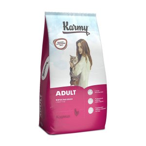 Karmy Adult Сухой корм для кошек с Курицей