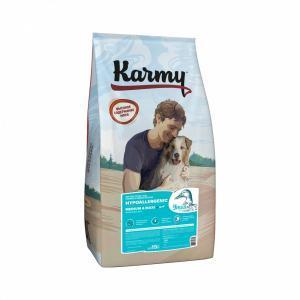 Karmy Hypoallergenic Medium&Maxi сухой корм для взрослых собак средних и крупных пород при аллергии с Уткой