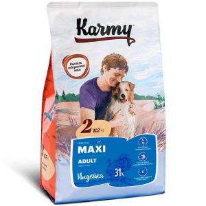 Karmy Maxi Adult Сухой корм для собак крупных пород, Индейка 