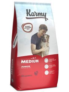 Karmy Medium Junior Сухой корм для щенков средних пород до 1 года, Индейка