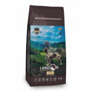 Landor полнорационный сухой корм для собак с ягненком и рисом 