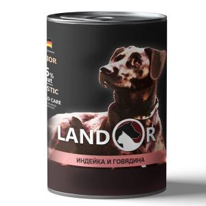Landor Puppy All Breed Turkey And Beef консервы для щенков с индейкой и говядиной