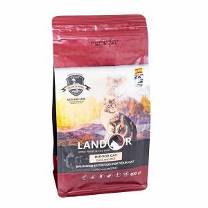 Landor сухой корм для кошек живущих в помещении с уткой и рисом