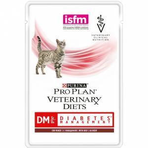 Pro Plan Veterinary Diets DM Diabetes Диета для кошек при диабете Говядина