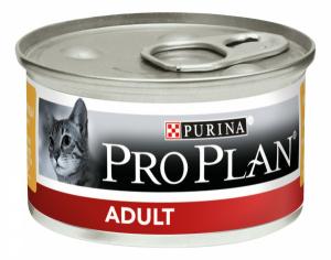 Purina Pro Plan Adult Feline with Chicken canned влажный корм для кошек с курицей