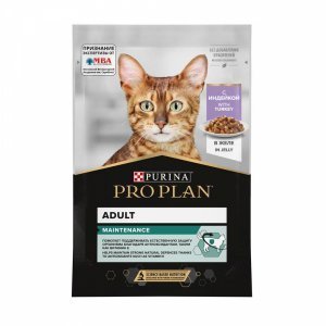 Purina Pro Plan Adult Feline with Turkey pouch Влажный корм для кошек 