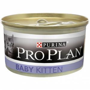 Purina Pro Plan Baby влажный корм для котят мусс с курицей
