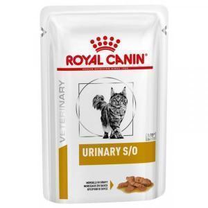  Влажный Корм для кошек Royal Canin Urinary S/O при лечении МКБ, с цыпленок (кусочки в соусе)