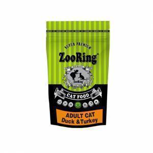 ZooRing Adult Cat Duck&Turkey, Сухой корм для кошек, Утка / Индейка