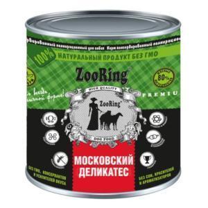ZooRing Консервы для собак, Московский деликатес